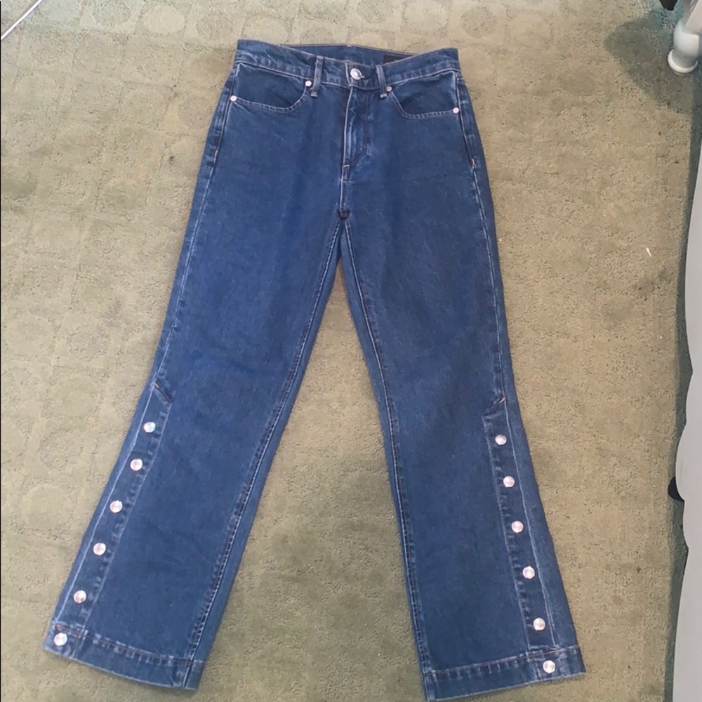 Rag & bone “Dylan” snap button jeans - Picture 3 of 7